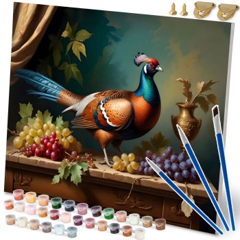 Paint by Numbers Kit Massido Pheasant, 40x50 cm