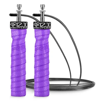 Bokso šokdynė su išimamais svoriais 4Fizjo 370, 3 m, violetinė