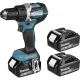 Akumuliatorinis gręžtuvas-suktuvas Makita DDF484RT3J 18V (3x 5.0Ah)