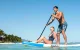 Pripučiama irklentė FunWater SUPFW05B Tiki 320cm, mėlyna/balta