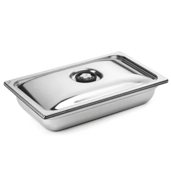 MagicVac GN 1/1 vakuuminis indas INOX H100, 8,1 l, sidabrinis