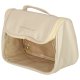 Large Travel Toiletry Bag Cosmetic Case Organizer for Men & Women, Beige