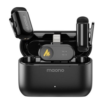 Belaidis mikrofonas Maono WM622 PB2 (Lightning, MFi)