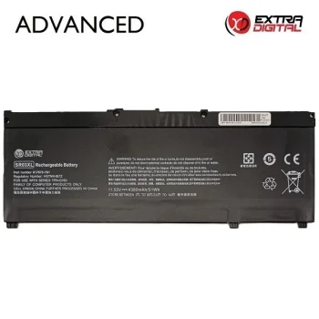 Nešiojamojo kompiuterio baterija HP SR03XL, 4380 mAh, 11.55 V