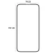 Etteri 9D apsauginis stiklas, skirtas Apple iPhone 16 Plus 6.7\"