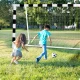 Futbolo vartai Neo-Sport NS-465, 300x200x120 cm, juodi/balti
