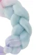 Sintetiniai kanekalono plaukai ombre kasytėms, 60 cm, pasteliniai
