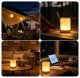 Rechargeable Touch LED Night Light with RGB Color Changing, White
