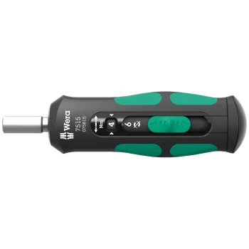 Dinamometrinis atsuktuvas Wera 7515 Kraftform Safe-Torque Speed, 2-6 Nm