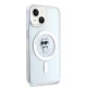 Karl Lagerfeld dėklas iPhone 15 telefonui IML Choupette MagSafe, skaidrus