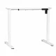 ModernHome elektrinis reguliuojamo aukščio stalo rėmas 72-118 cm, baltas