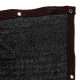 Balcony Privacy Screen with Mounting, Shading PVC Mesh 105x700 cm, 150g/m2, UV, Black