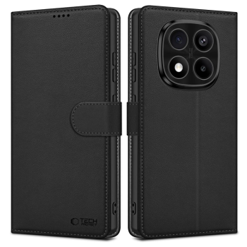 Tech-Protect Wallet atverčiamasis dėklas Xiaomi Redmi Note 14 Pro 5G / 14 Pro+ 5G / Poco X7 5G, Matte Black