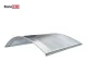 Durų stogelis STARKEDACH R-160, 160x100x35 cm, šviesiai pilkas