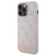 Guess 4G Stripe Case for iPhone 14 Pro Pink