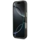 Guess IML Gradient Triangle Logo MagSafe dėklas telefonui iPhone 17 Pro, juodas