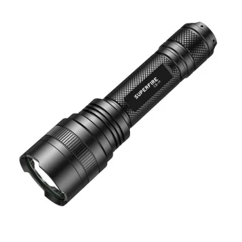 Superfire C8-H rankinis žibintuvėlis, 1200 lm, USB-C, 250 m