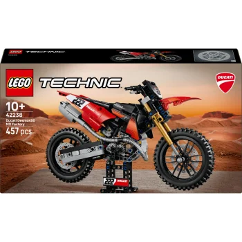 Konstruktorius Lego Technic 42238 Ducati Desmo450 MX Factory Motorcycle