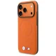 BMW M FW Metal Logo MagSafe dėklas iPhone 17 Pro, oranžinis