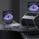 Sulankstomas nešiojamojo kompiuterio stovas Tech-Protect ULS400 iki 17\", sidabrinis