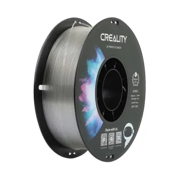 3D spausdintuvo plastikas Creality CR-PETG 1.75mm 1kg, skaidrus