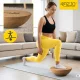 Kamštinis pusiausvyros diskas 4FIZJO 30 x 10 cm, rudas