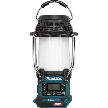 Akumuliatorinis statybinis radijas su žibintu Makita MR009GZ 40V DAB+ Bluetooth