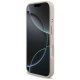 Guess iPhone 17 dėklas 4G Strass Logo MagSafe, rožinis