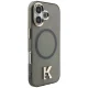 Karl Lagerfeld IML K Head Logo MagSafe dėklas, skirtas iPhone 17, juodas