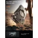 Dėklas Supcase UB Grip Mag MagSafe telefonui iPhone 18 Pro / 17 Pro, juodas