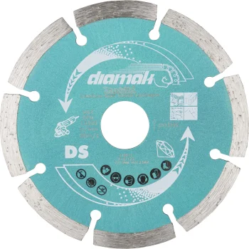 Segmentinis deimantinis pjovimo diskas Makita DIAMAK D-61123 115x22,23 mm