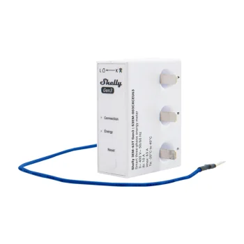 WiFi Energy Meter Shelly 3EM-63T Gen3 1/3-Channel Flat Terminal