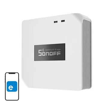 Sonoff RF-BridgeR2 433MHz išmanusis šakotuvas, WiFi / RF