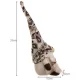 Ruhhy Standing Gnome with LED Light, 33 cm, Grey/Brown