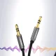 Garso laidas Ugreen AV119 10736 AUX 3.5mm į 3.5mm 3m juodas
