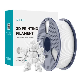 3D spausdinimo siūlas Sunlu PLA+ 2.0 1.75mm, baltas