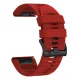 Tech-Protect silicone strap for Garmin Fenix (47 mm), red