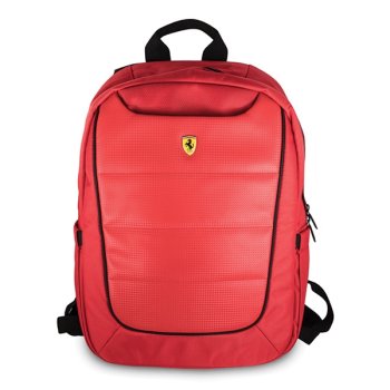 Ferrari Scuderia 16" nešiojamojo kompiuterio kuprinė, raudona