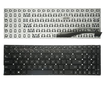 Asus nešiojamojo kompiuterio klaviatūra X540, F540, A540 serijoms, juoda