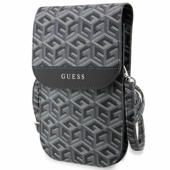 Guess G Cube Stripe rankinė telefonui GUWBHGCFSEK, juoda