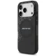 Mercedes AMG IML Double Layer Rhombs MagSafe dėklas iPhone 18 Pro / 17 Pro, juodas ir raudonas
