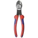 Šoninės kirpimo replės KNIPEX TwinForce 180 mm, raudonos / juodos
