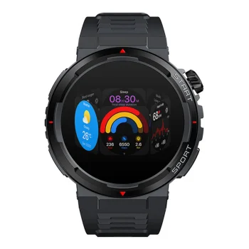 Išmanusis laikrodis Zeblaze Ares 3 Plus 1.43" AMOLED, juodas