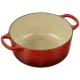 Ketaus puodas Le Creuset Signature apvalus 20 cm, 2.4 l, raudonas