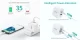 Choetech GaN 65W įkroviklis, USB-C ir USB-A, PD, QC