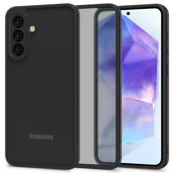 Tech-Protect MagMat dėklas Samsung Galaxy A56 5G, matinė juoda