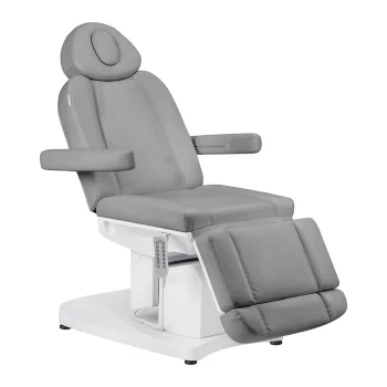 Azzurro 708A Electric Beauty Chair with 4 Motors and Heating, Grey
