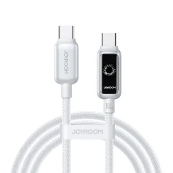 Joyroom S-A55 StarFlight USB-C to USB-C Cable 100W 1.2m - White