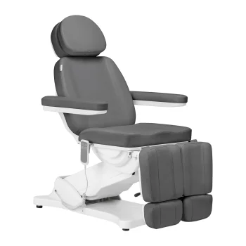 Sillon Classic elektrinis pedikiūro krėslas, 2 varikliai, pilkas