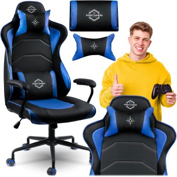 Sofotel Yasuo ergonominė žaidimų kėdė, mėlyna